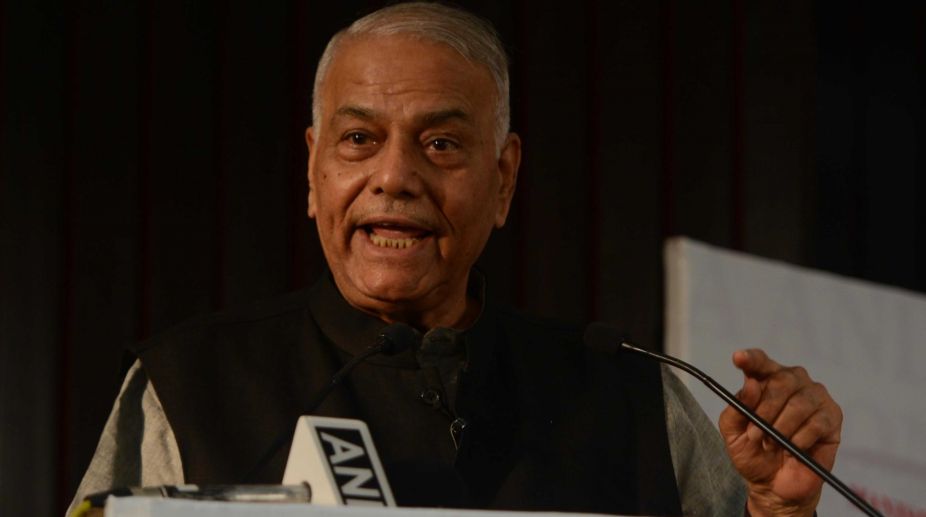 Lack of jobs will be major issue in next LS polls : Yashwant Sinha