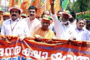 Adityanath attacks Kerala government over ‘political killings’, love jihad