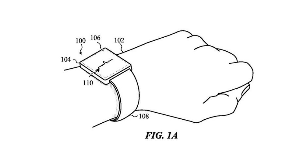Apple patents self-adjusting Apple Watch band design
