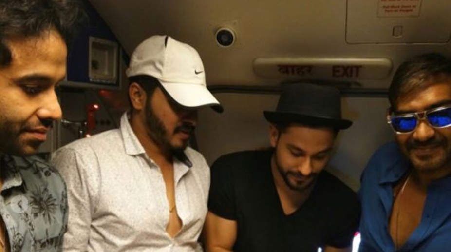Golmaal Again team’s mid-air celebration looks fun