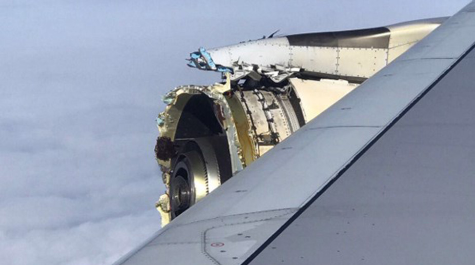 Air France A380 makes emergency landing with damaged engine
