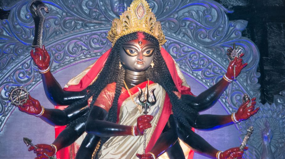 Worshipping the divine power