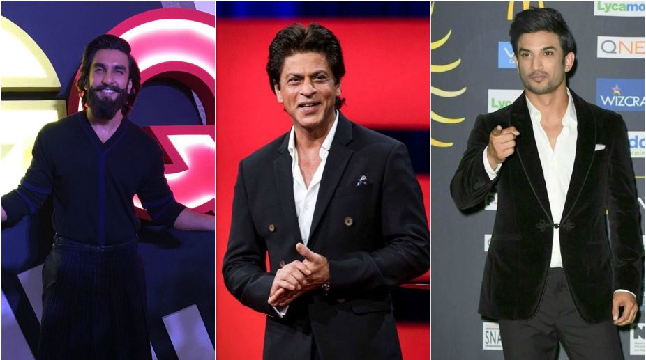 Ranveer, SRK, Sushant to clash at box office in December 2018
