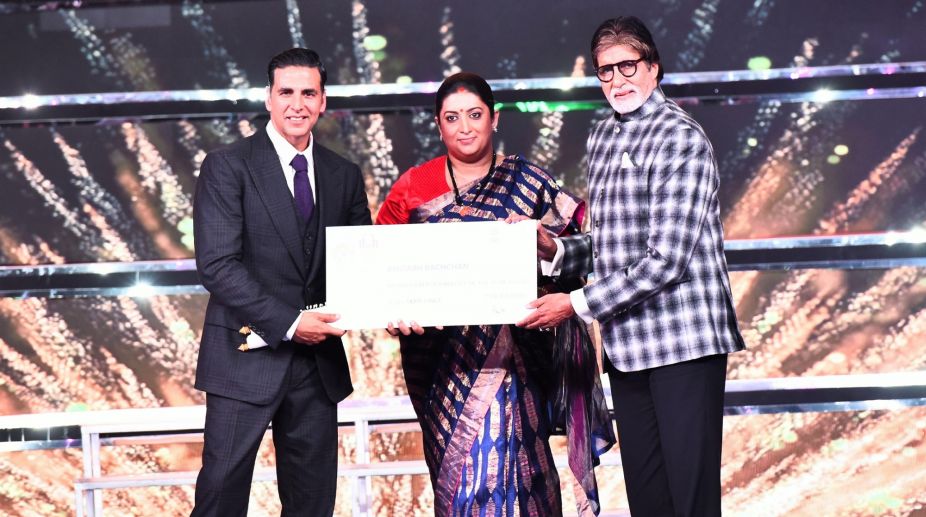 Amitabh Bachchan thanks Smriti Irani