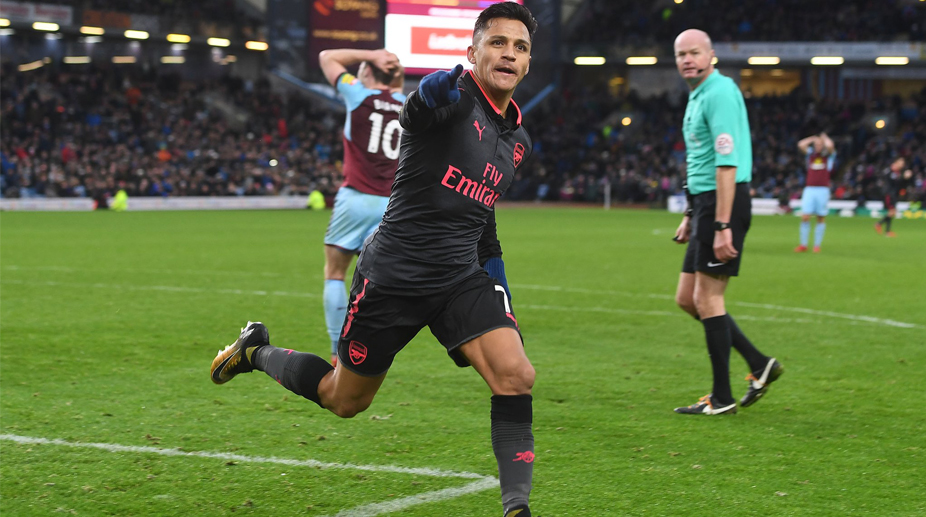 Premier League: Alexis Sanchez penalty ensures Arsenal beat Burnley