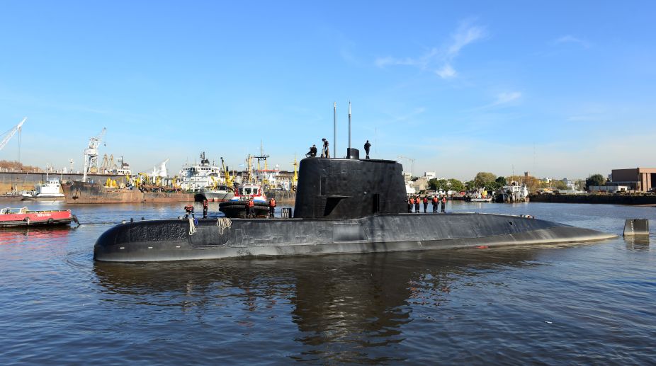 Argentine submarine not on secret mission: Navy