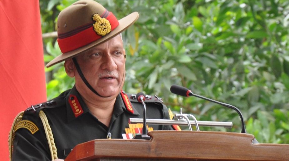 Army Chief General Bipin Rawat talks tough on China
