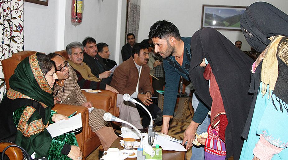 Mehbooba reconnecting with people to retrieve eroded political base