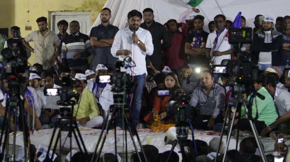 Gujarat polls: Cong plays Patidar quota gambit, Hardik declares support