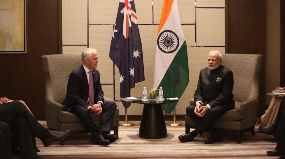 Modi holds key bilateral meetings with Abe, Turnbull and Vietnamese PM 