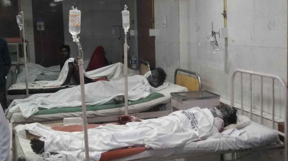NTPC blast injured victim brought to Delhi succumbs, toll now 36