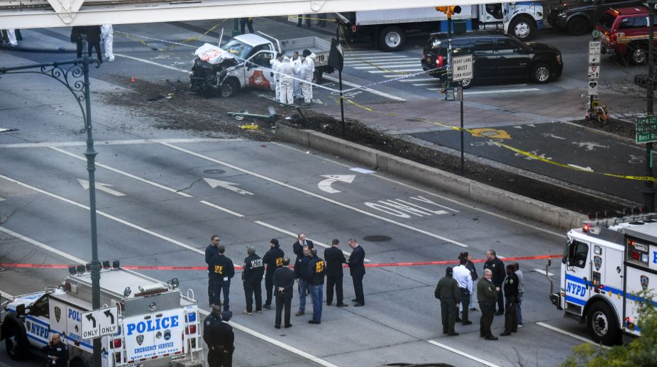 New York attack: Eight killed in ‘act of terror’; suspect arrested