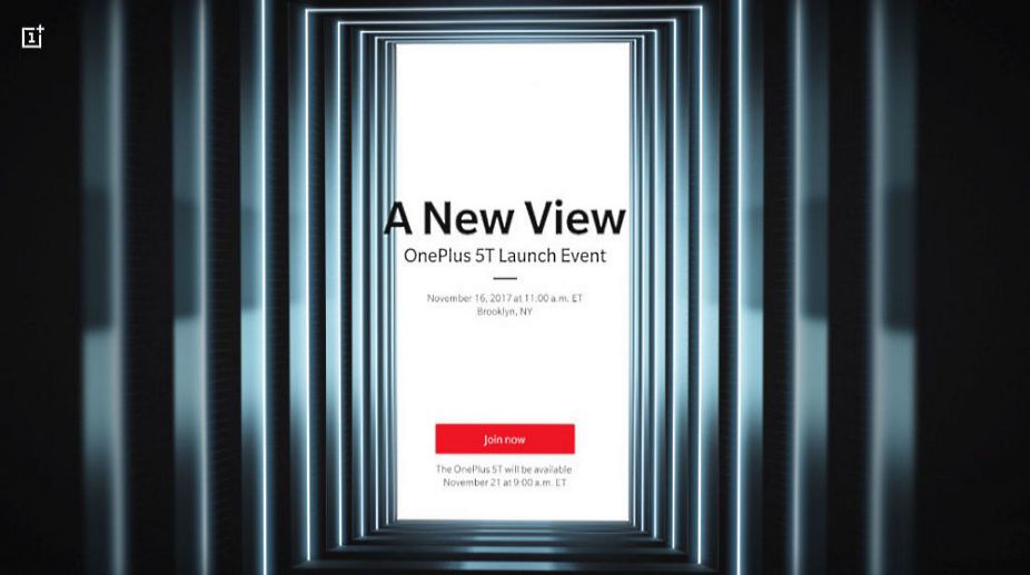 OnePlus 5T set to launch on November 16 in New York