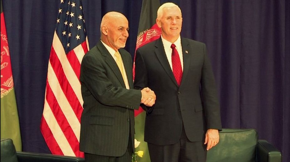 Mike Pence & Ashraf Ghani discuss security situation in Afghanistan