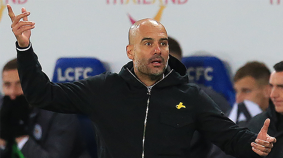 There is hard work still to be done, says Pep Guardiola after Man City’s 5-1 win over Leicester City