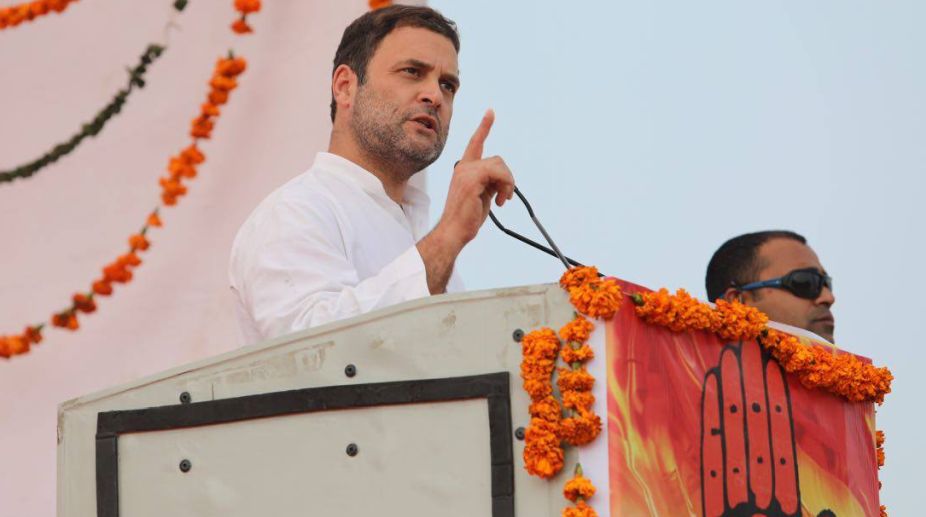 Congress to keep struggling for 18 per cent GST cap: Rahul