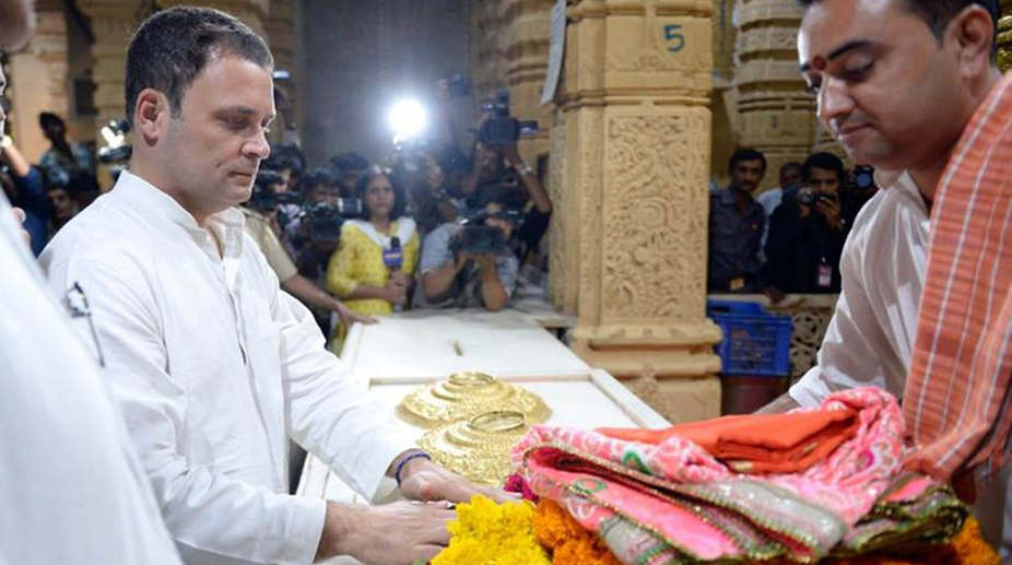Congress alleges conspiracy to defame Rahul after Somnath temple visit
