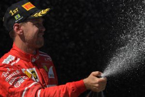 Brazilian GP: Ferrari driver Sebastian Vettel wins race