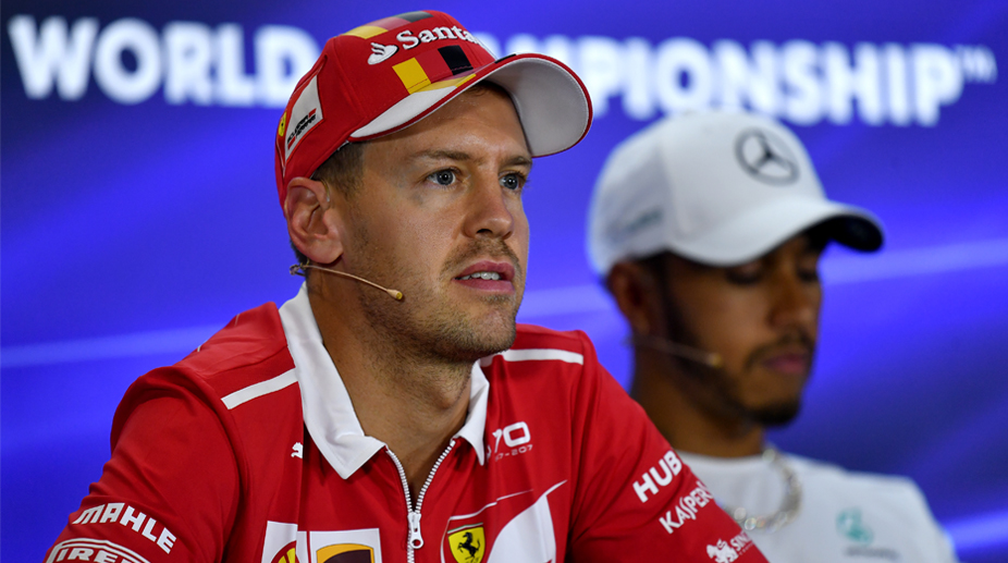 Rivals Lewis Hamilton, Sebastian Vettel united over halo effect