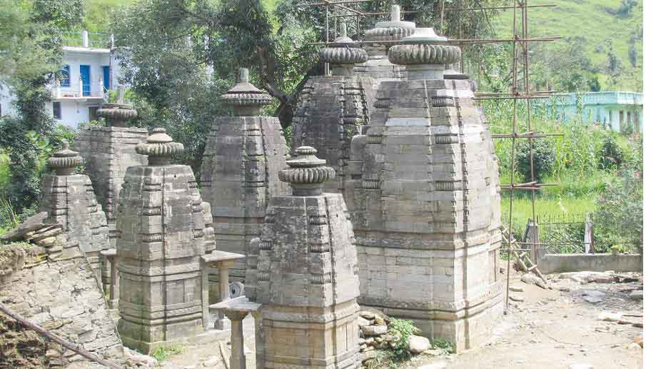 Tilting Almora Shiva temples restored