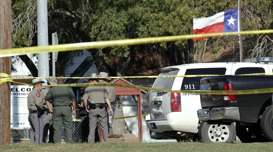 At least 27 dead in shooting at Texas church
