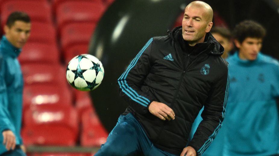 Zinedine Zidane rings changes to end bad week for Real Madrid