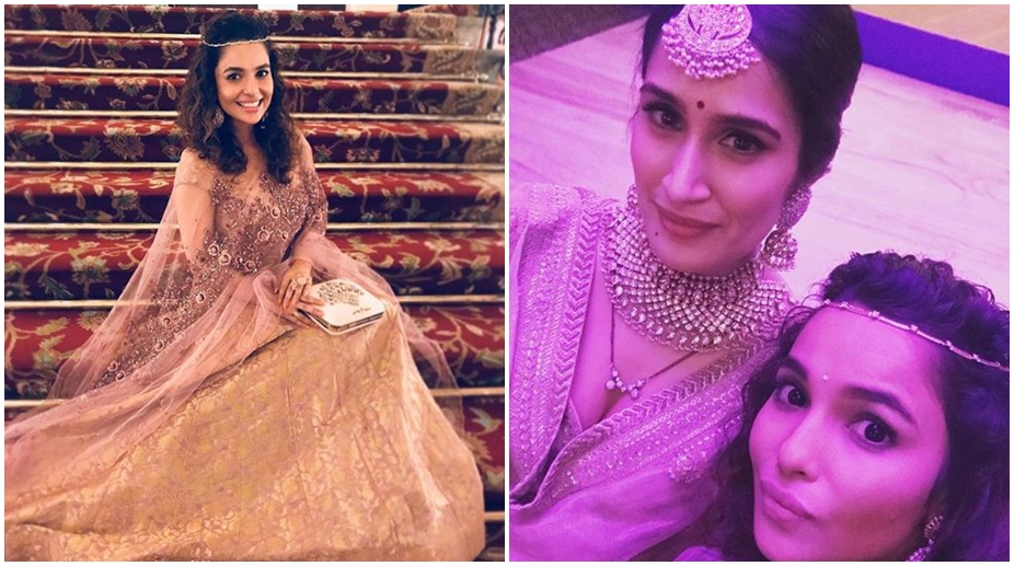 Chitrashi attends ‘Chak De India’ co-actor Sagarika Ghatge’s wedding