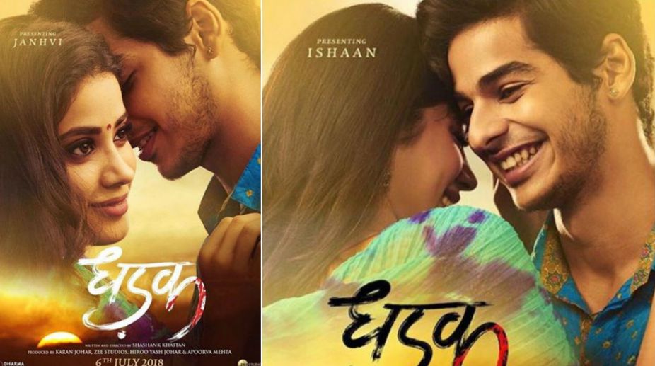 First look of Janhvi Kapoor and Ishaan Khattar in KJo’s ‘Dhadak’ revealed; see pics