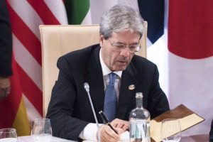 Italian PM urges rapid switch to sustainable economy
