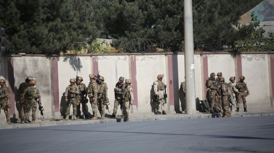 22 policemen, 45 militants killed in Afghan attack