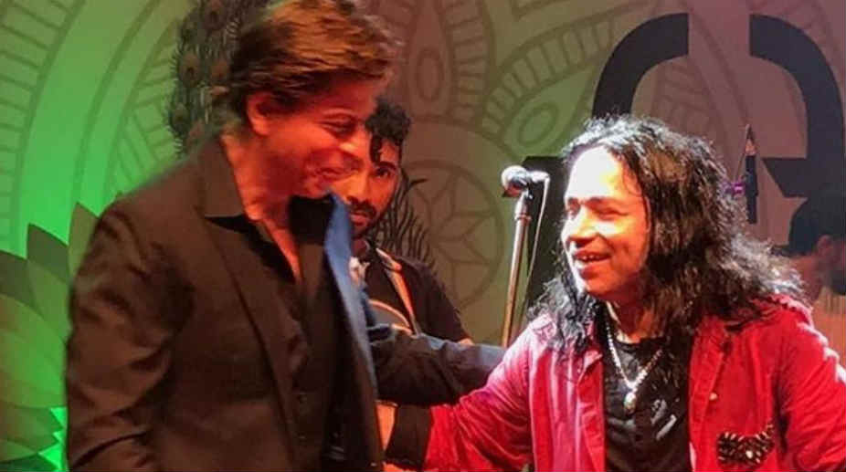 SRK matches Kailash Kher ‘jungli’ dance at IFFI