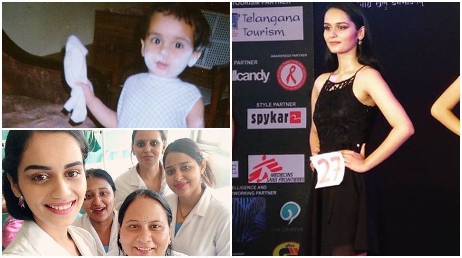 From childhood pics to first commercial shoot: Rare pics of Miss World Manushi Chhillar