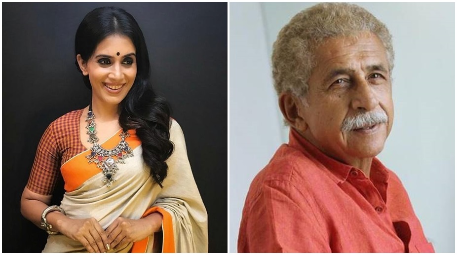 Sonali Kulkarni, Naseeruddin Shah bond over Marathi cinema