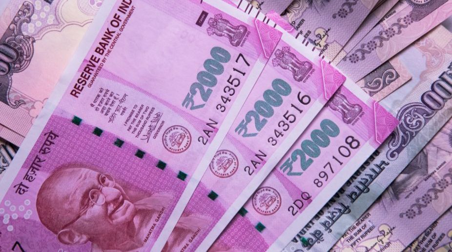 Rupee at three-week low; down 36 paise against US dollar