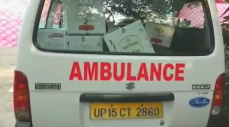 UP: Ambulance ferries liquor, belly dancers perform at doctors’ bash