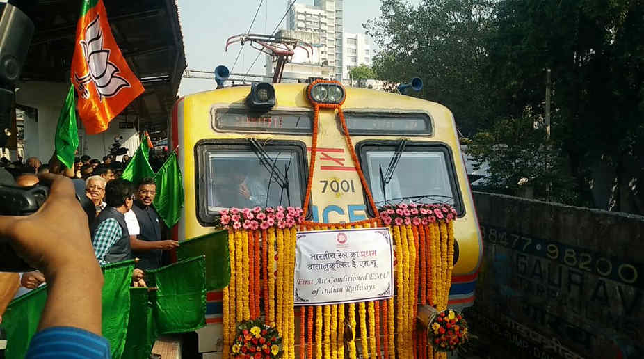 Mumbai commuters get AC local trains