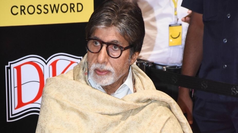 Will soon be on feet again: Amitabh Bachchan