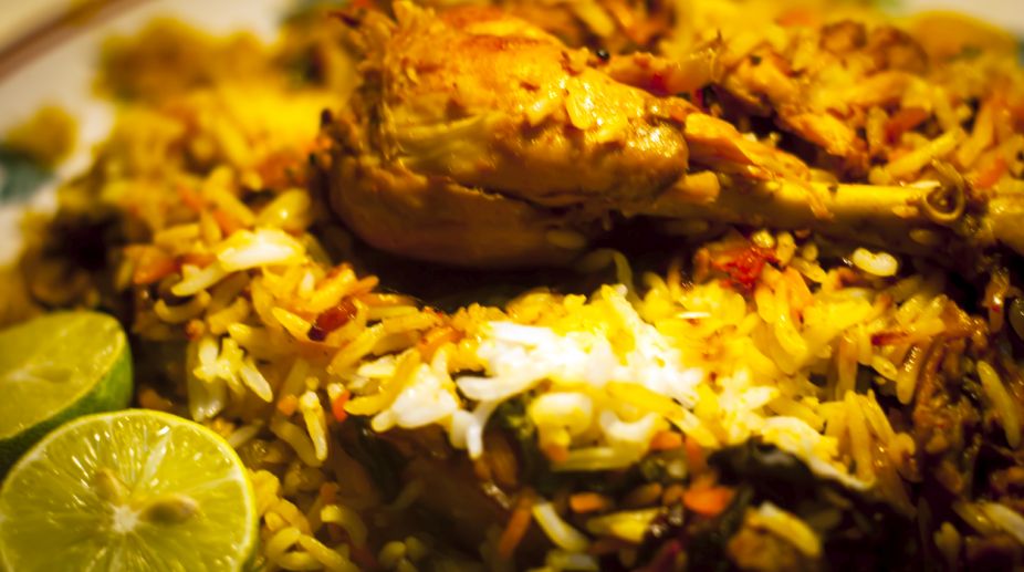 Chicken Biryani most ordered food item in 2017