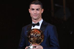 Cristiano Ronaldo wins fifth Ballon d’Or award
