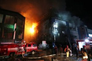 Fire breaks out in Mumbai multi-storey