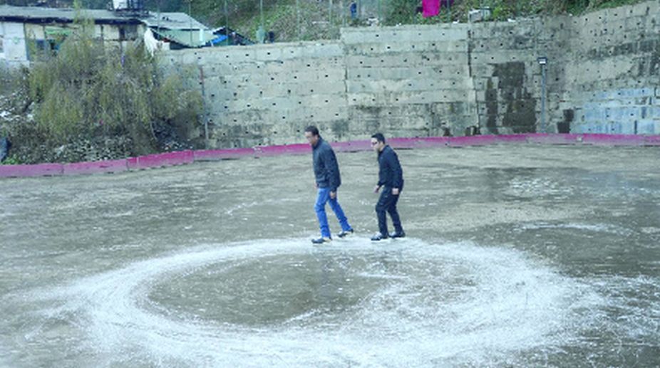 Weather uncertainty hovers over natural ice skating rink in Shimla