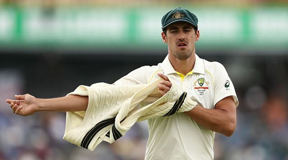 Mithcell Starc doubtful for 4th Ashes Test