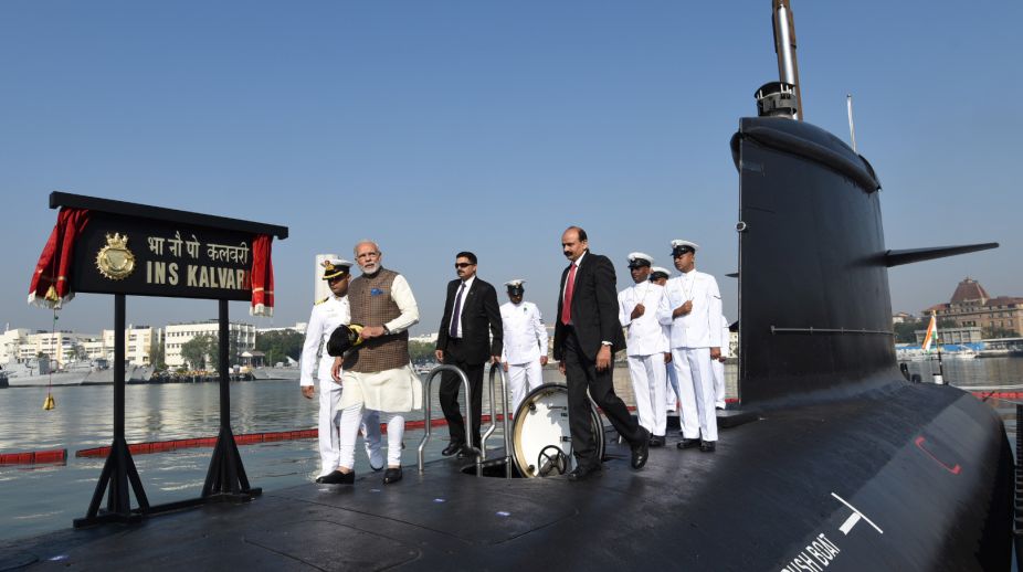 INS Kalvari: Overhauling of India’s defence ecosystem has begun, says PM Modi