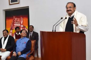 India must encourage its youth to take up sports as a profession: Naidu