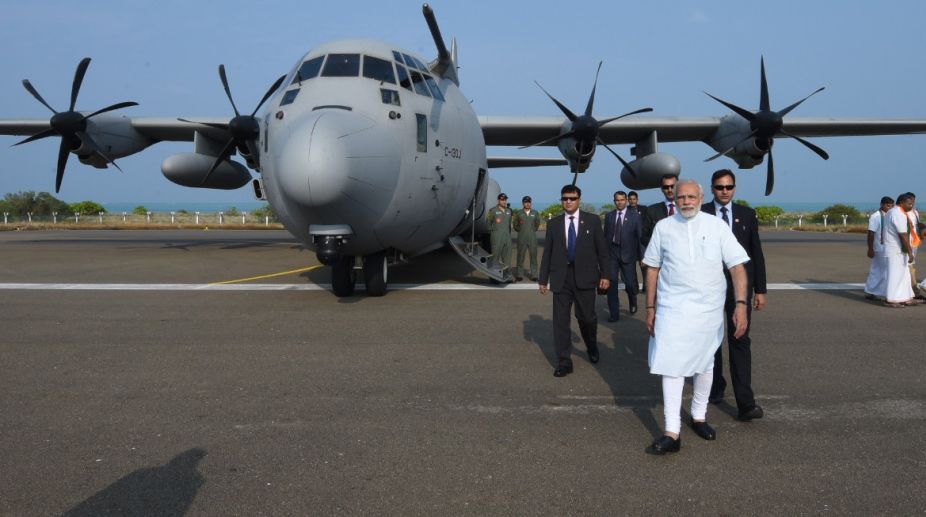 Prime Minister Modi in Kerala to visit Ockhi-hit villages
