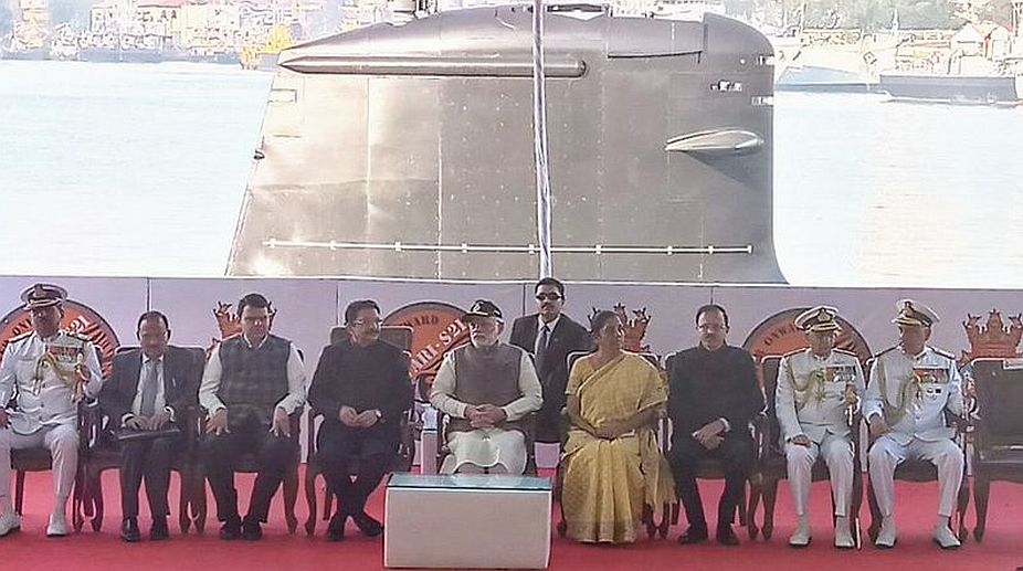 PM Modi commissions India’s 1st indigenously-built Scorpene sub