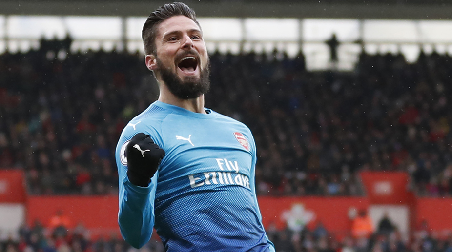 Premier League: Super-sub Olivier Giroud salvages draw for Arsenal against Southampton