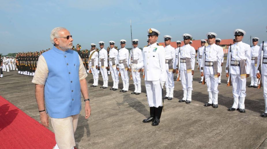 PM Modi greets navy personnel and their families on Navy Day