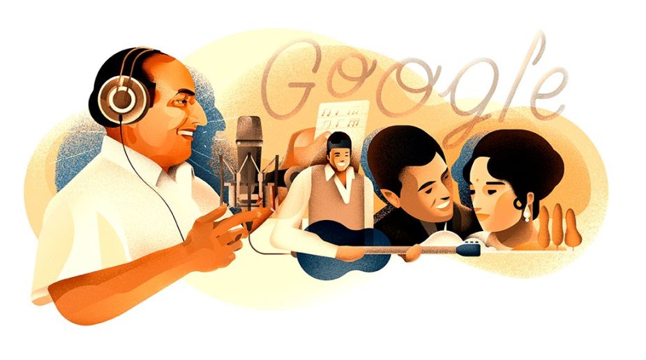 Mohammed Rafi, Google, Doodle