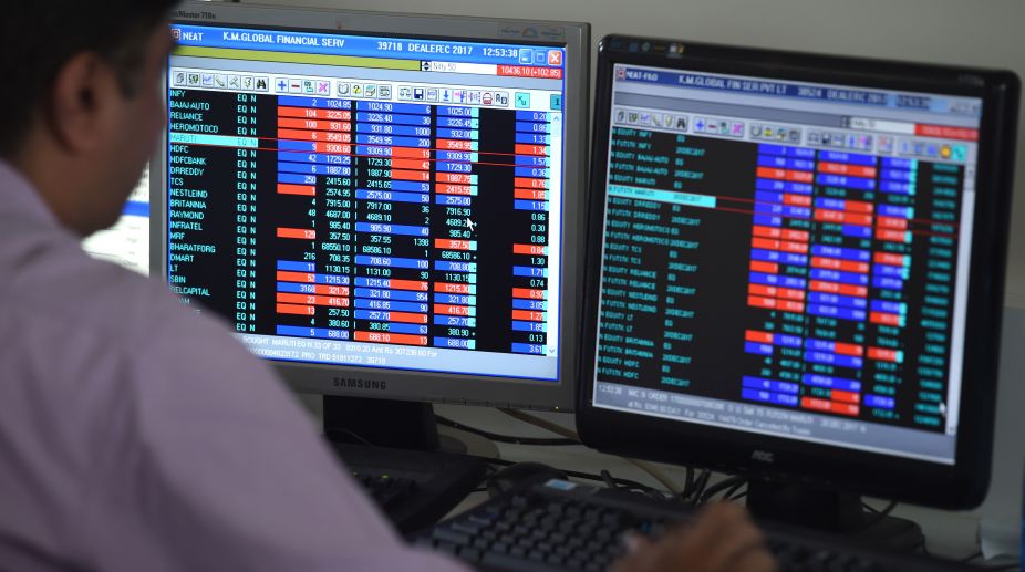 Key equity indices shed early gains on negative Asian cues